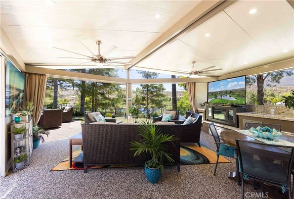 Interior, Living room, Recessed Lighting, Sun Room