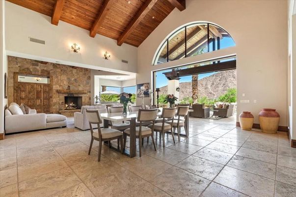 Dining room, Fireplace, Interior, Living room, Wooden Beams, Wooden Ceilings