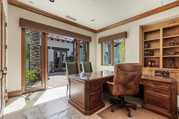 Home Office, Interior, Recessed Lighting