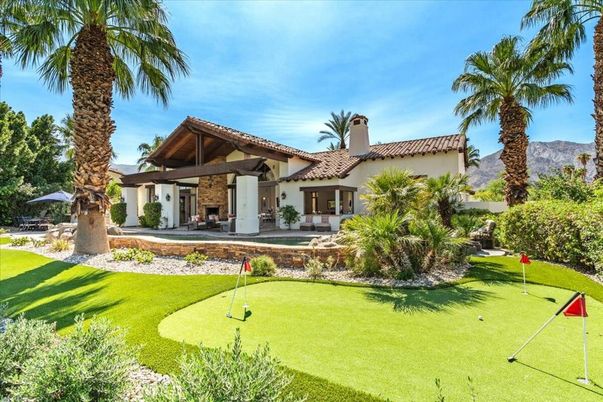 Backyard, Exterior, Facade, Mediterranean
