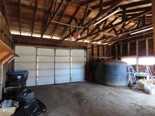 Garage, Interior, Wooden Beams, Wooden Ceilings