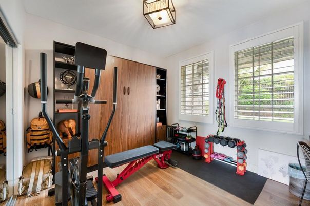 Fitness Equipment, Interior, Wood Texture Flooring