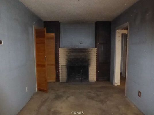 Empty room, Fireplace, Interior