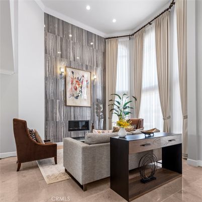 Fireplace, Home Office, Interior, Living room, Pendant Lights, Recessed Lighting
