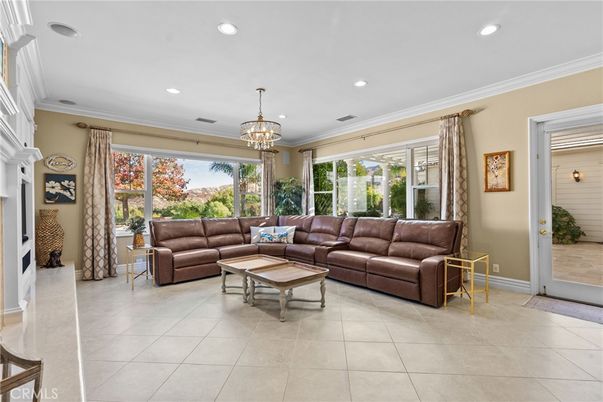Chandelier, Interior, Living room, Recessed Lighting