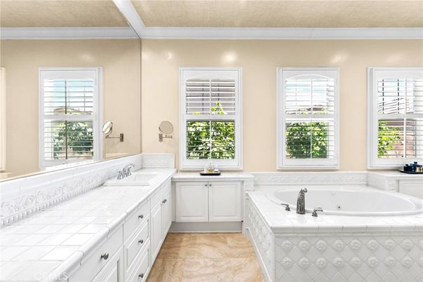 Bathroom, Dual Sink Vanities, Interior, Tile Countertops