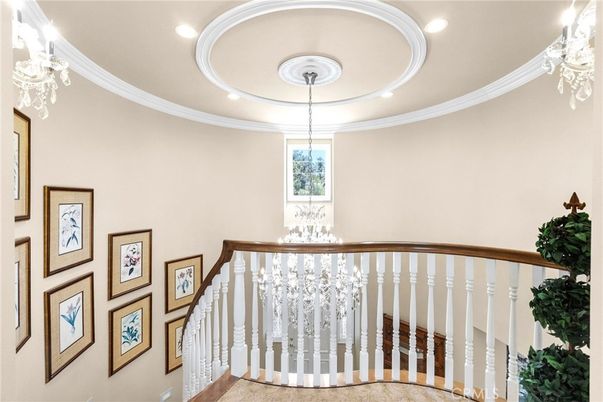 Chandelier, Interior, Recessed Lighting
