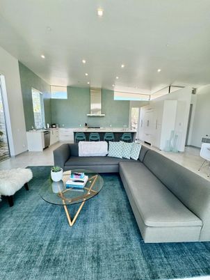 Interior, Kitchen, Living room, Recessed Lighting