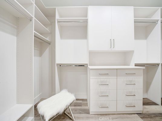 Interior, Walk-in Closets, Wood Texture Flooring