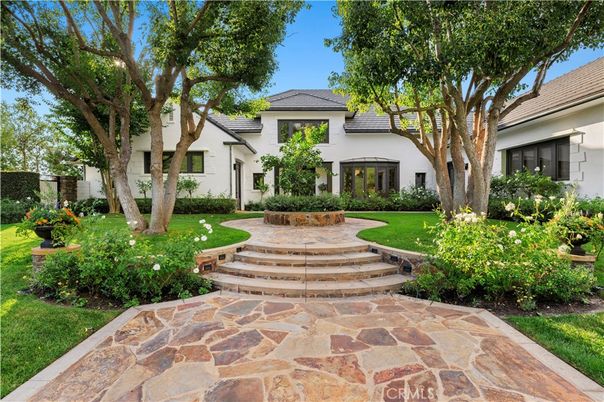 Backyard, Exterior, Facade, Mediterranean