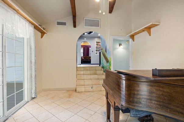 Interior, Wooden Beams