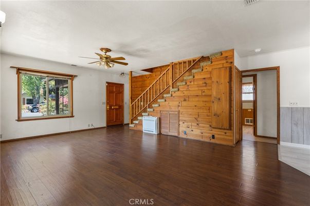 Empty room, Interior, Wood Texture Flooring, Wooden Walls