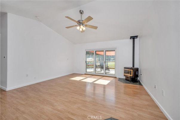 Empty room, Fireplace, Interior, Wood Texture Flooring