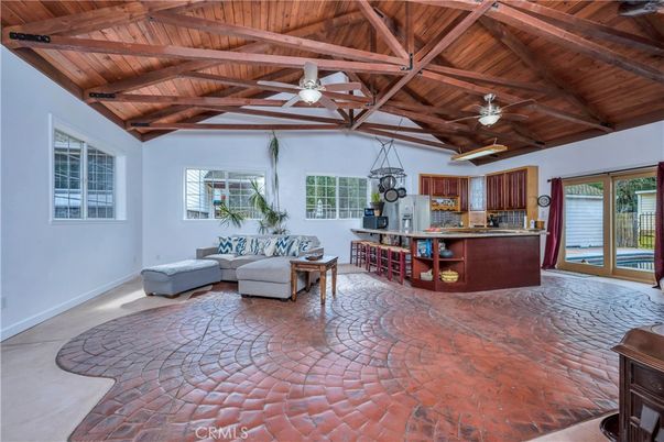 Interior, Kitchen, Living room, Wooden Beams, Wooden Ceilings