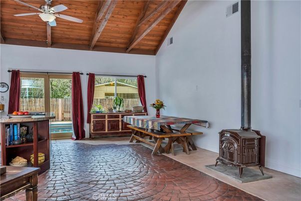 Dining room, Interior, Wooden Beams, Wooden Ceilings