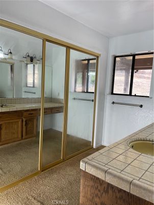 Bathroom, Dual Sink Vanities, Glass Shower, Interior, Tile Countertops