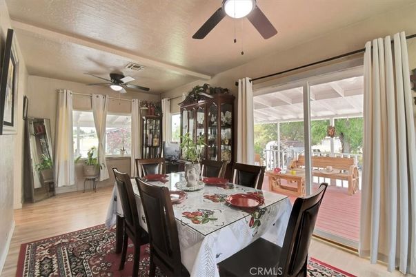 Dining room, Interior, Wood Texture Flooring