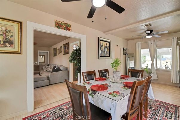 Dining room, Interior, Wood Texture Flooring