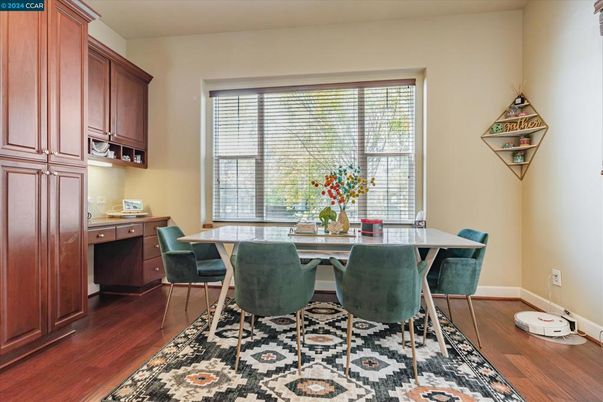 Dining room, Interior, Wood Texture Flooring