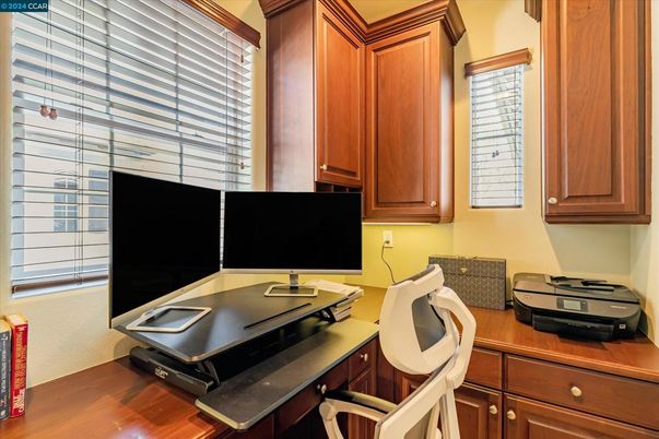 Home Office, Interior, Wood Texture Flooring