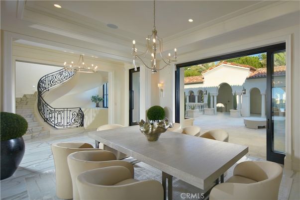 Chandelier, Dining room, Interior, Pendant Lights, Recessed Lighting