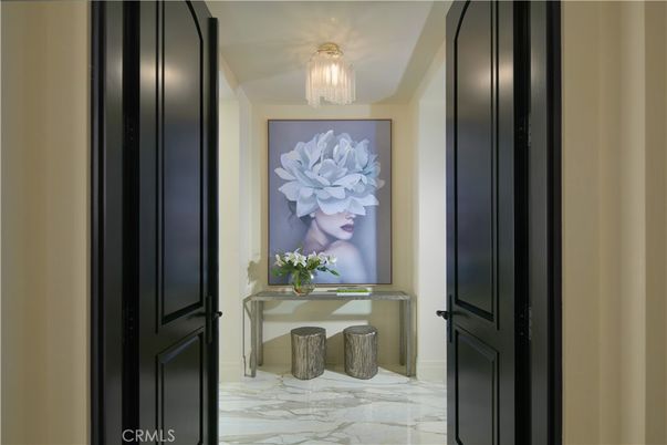 Chandelier, Interior, Marble