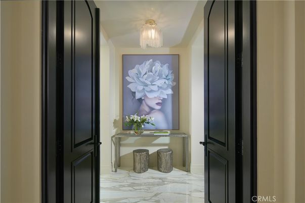 Chandelier, Interior, Marble