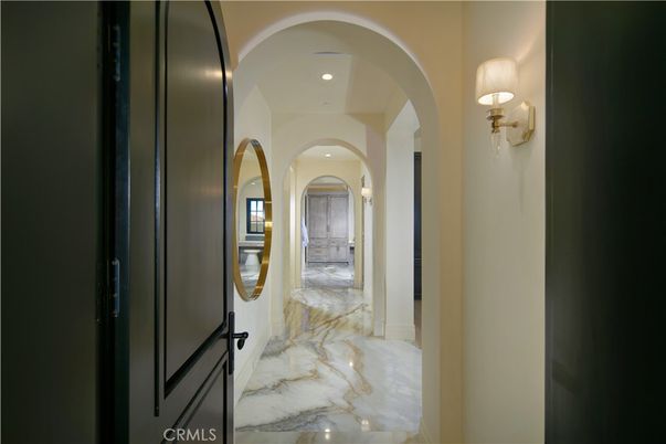 Interior, Marble, Recessed Lighting