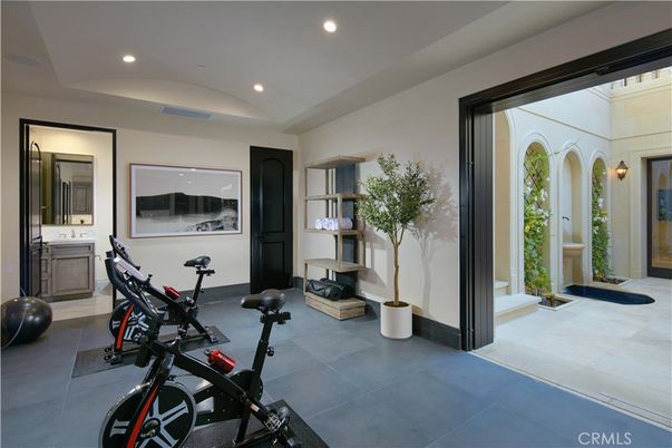 Fitness Equipment, Interior, Recessed Lighting