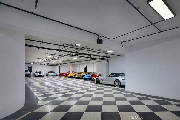 Garage, Interior, Recessed Lighting
