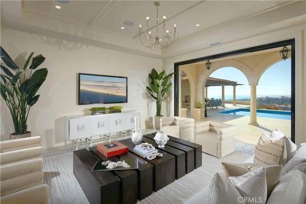 Chandelier, Interior, Living room, Recessed Lighting, Water