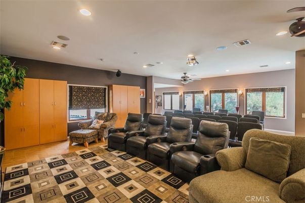 Home Theatre Room, Interior, Recessed Lighting, Theatre Room