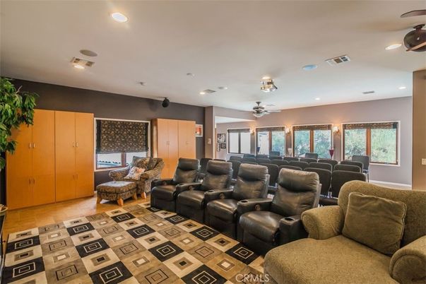 Home Theatre Room, Interior, Recessed Lighting, Theatre Room