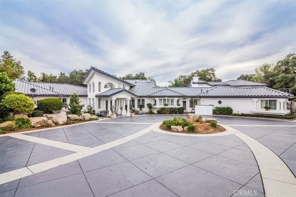 Attached, Backyard, Exterior, Facade, Solar Panels, Spanish Mediterranean