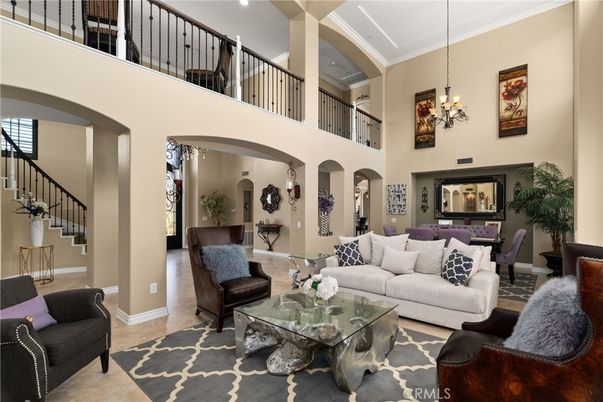 Chandelier, Dining room, Interior, Living room, Recessed Lighting