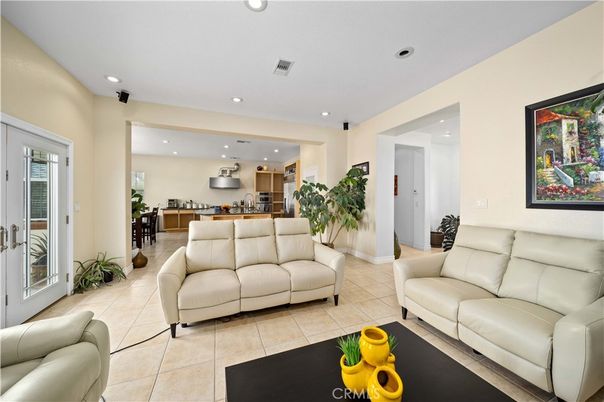 Interior, Kitchen, Living room, Recessed Lighting