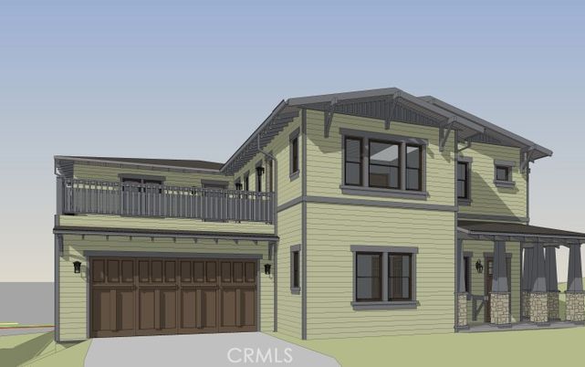 Attached, Exterior, Facade, Farmhouse