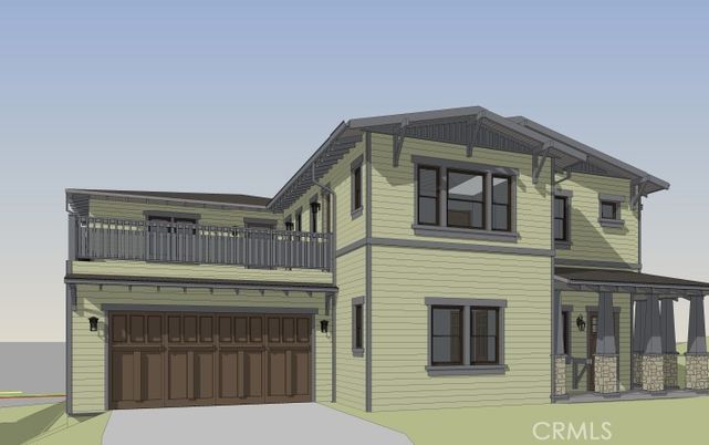 Attached, Exterior, Facade, Farmhouse