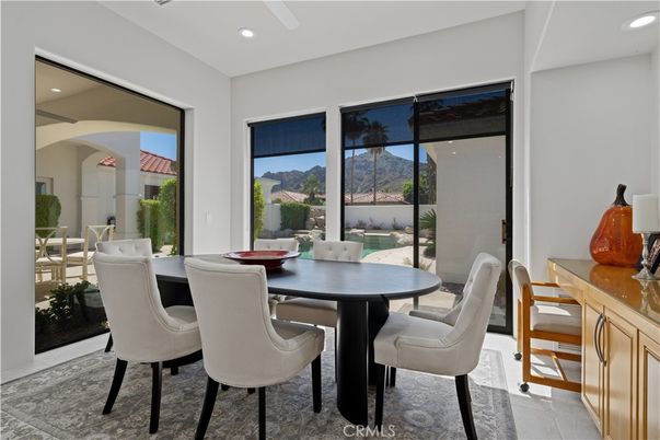 Dining room, Interior, Recessed Lighting