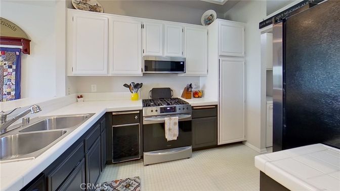 Interior, Kitchen, Stainless Steel Appliances, Tile Countertops