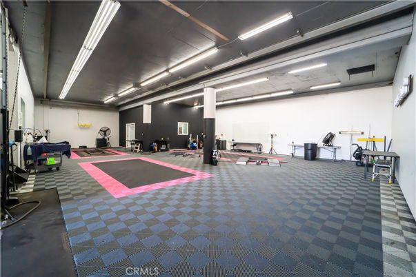 Fitness Equipment, Interior, Recessed Lighting