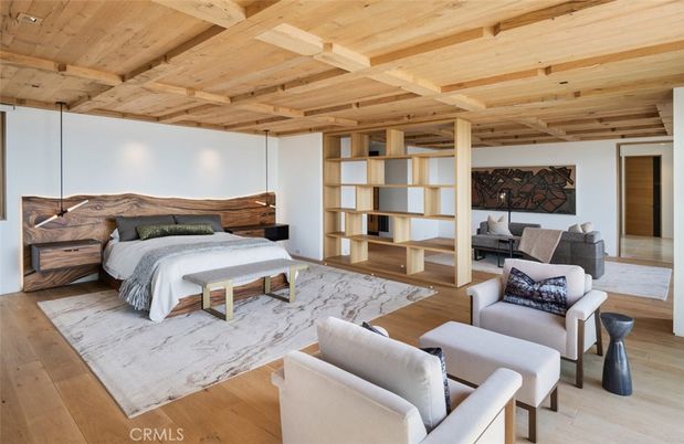 Bedroom, Interior, Wooden Beams, Wooden Ceilings, Wood Texture Flooring