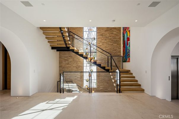 Interior, Recessed Lighting, Stone Walls