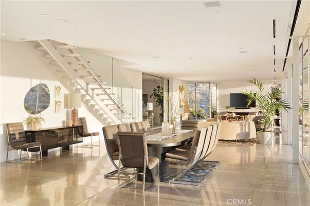 Dining room, Interior, Living room, Recessed Lighting