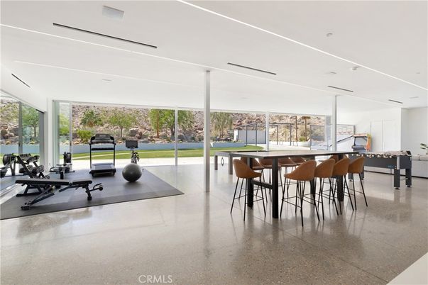 Fitness Equipment, Gym, Interior, Recessed Lighting