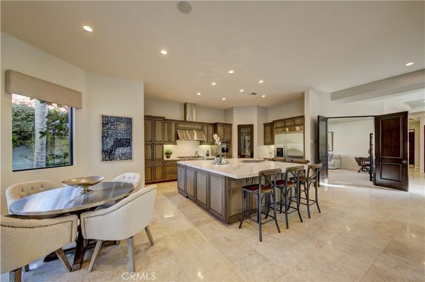 Dining room, Interior, Kitchen, Recessed Lighting, Stainless Steel Appliances