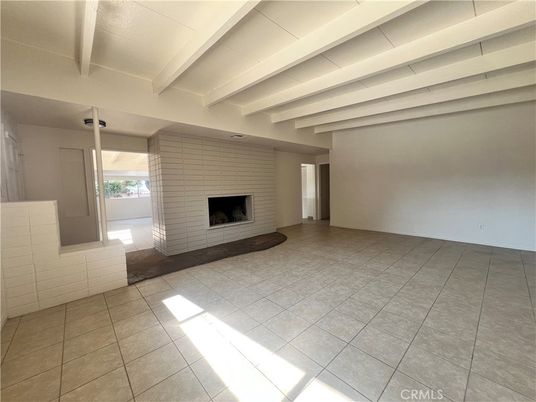 Empty room, Fireplace, Interior