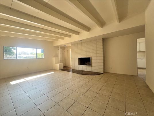 Empty room, Fireplace, Interior