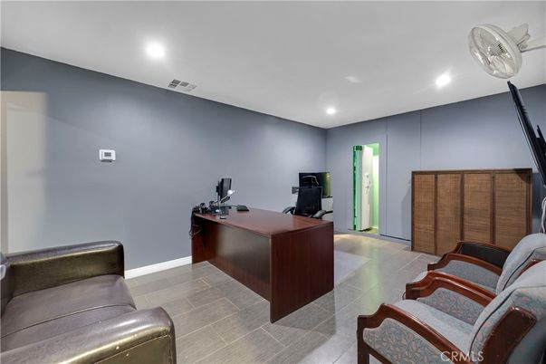 Home Office, Interior, Recessed Lighting