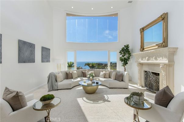 Fireplace, Interior, Living room, Recessed Lighting, Water